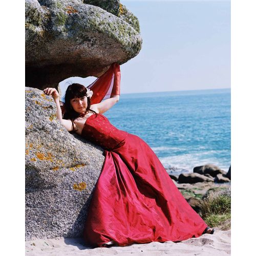 Robe De Mariée Mariées Liz Rouge Et Or Soie 38 Rouge