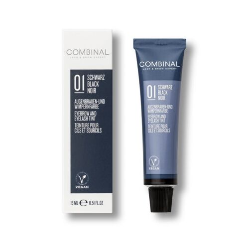 Coloration Combinal Cils Et Sourcils N°1 Noir 15 Ml 