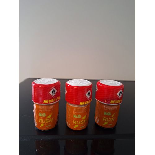 Poppers Maxi Rush En 20 Ml !!! Lot De 3 Flacons