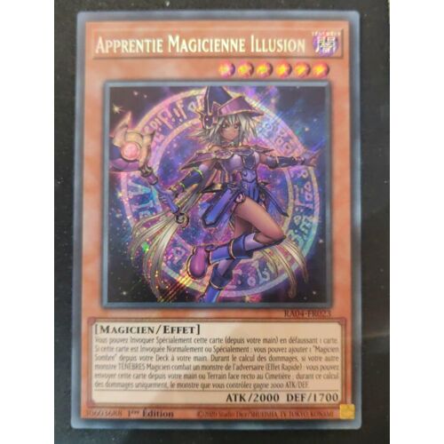 Yu Gi Oh Ra04 Fr023 Apprentie Magicienne Illusion Secrete Rare