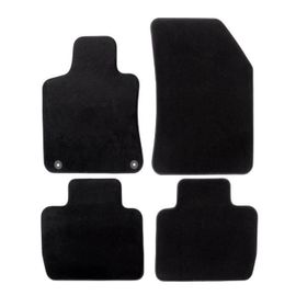 Tapis De Sol De Qualité Noir Supérieure Pour Peugeot 508 Depuis 2019 4pcs, Ajustement Précis, Renforcée Dans La Zone De La Pédale