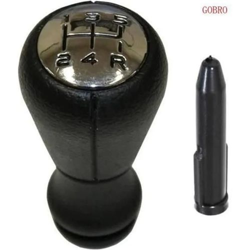 Qz- Pommeau + Cône Levier De Vitesse Pour Peugeot 106 206 306 406 806 107 207 307 407 607 807 108 208 308 408 508 3008 Partner