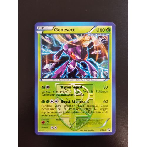 Genesect Bw86 Holo Set Promos Black Star Black&white Fr