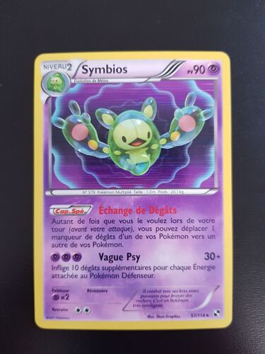 Symbios 57/114 Holo Set Noir&blanc Fr