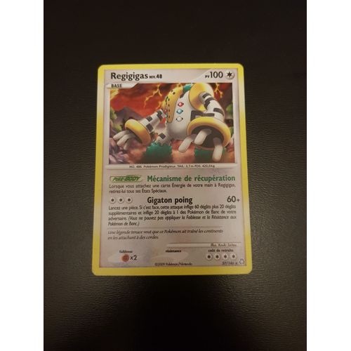 Regigigas 37/146 Holo Set D&p Eveils Des Légendes Fr