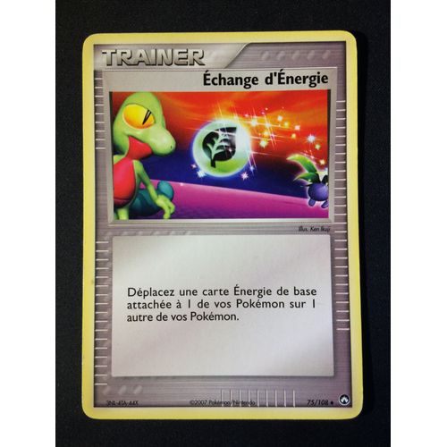 Echange D'energie 75/108 Set Ex Gardiens Du Pouvoir Fr