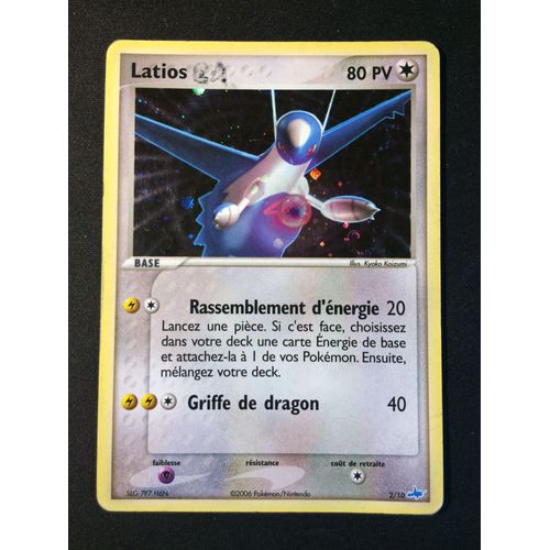 Latios 2/10 Holo Set Ex Trainer Kit 1 Latios Fr