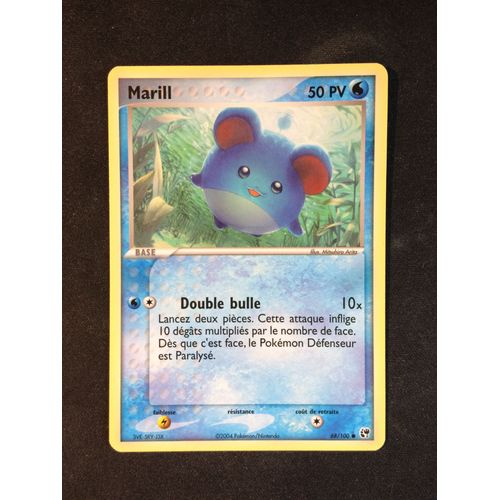 Marill 68/100 Set Ex Tempête De Sable Fr