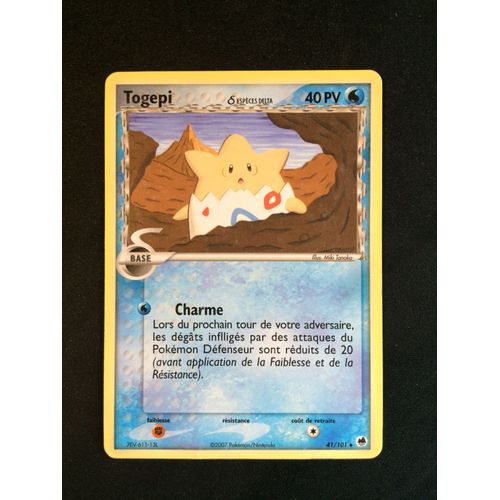 Togepi 41/101 Set Ex Iles Des Dragons Fr