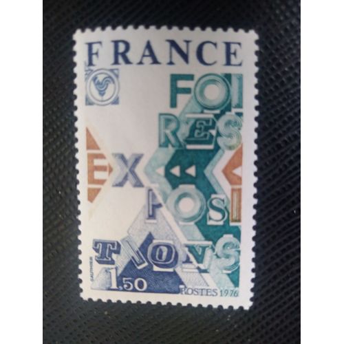 Timbre France Y T 1909 Fédération Des Foires Et Expositions 1976 (170509 )