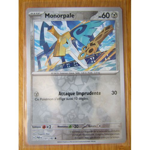 Monorpale - Reverse - 131/182 - Faille Paradoxe