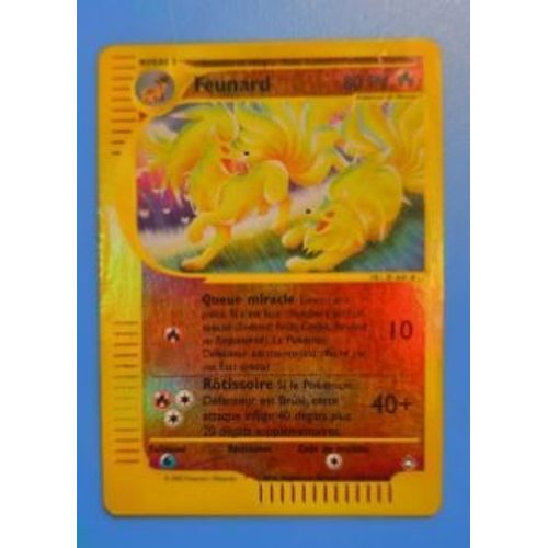 Pokemon Feunard 25 / 147 Reverse Aquapolis