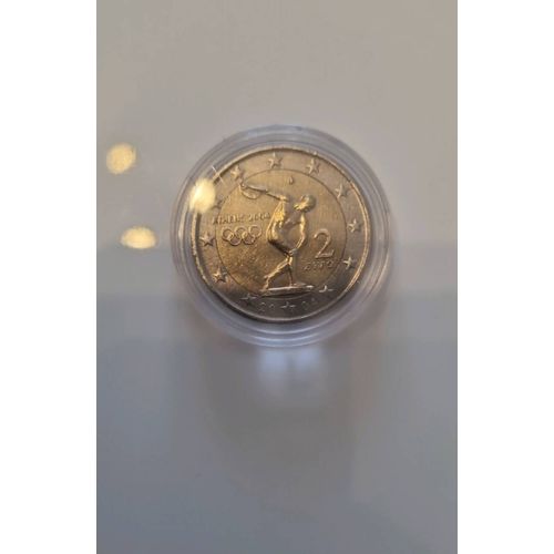 Pièce Rare De 2 Euros, "Jo D'Athèns " De 2004 .Grece. Très Bon Etat.