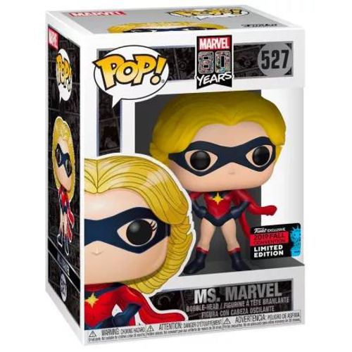 Funko Pop N°527 Ms. Marvel Édition Limitée 80 Years