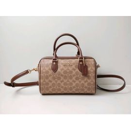 Sac "Coach Satchel Rowan en toile signature" Neuf