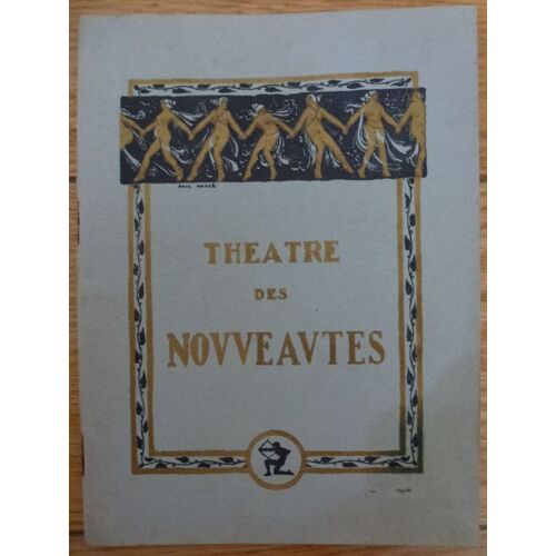 Theatre Des Nouveautés Paris - Revue "V'la L'travail" De Rip Et Willemetz - Saison 1936/37