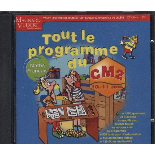 Maths Et Français, Tout Le Programme De Cm2 (Cd Rom, Magnard Vuibert)