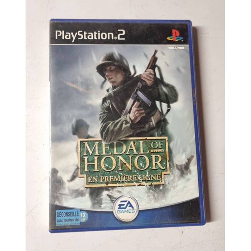 Jeu Vidéo Playstation 2 Métal Of Honor Avec Notice