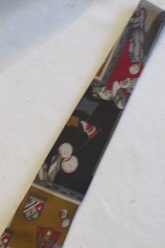 Vintage Cravate Motif Golf
