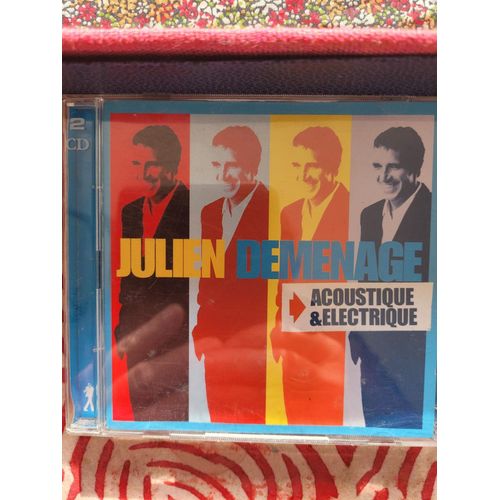 Double Cd Julien Clerc Live Julien Déménage "Acoustique & Électrique" Tournée 2002