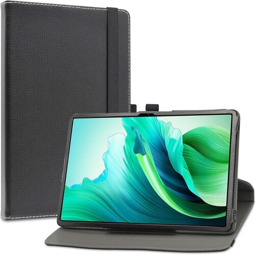 Pour Oukitel Ot8,Pu Cuir Etui Et Pliable Stand Folio Coque Couverture Pour Oukitel Ot8/Umidigi G7 Tab Pro/Blackview Tab 90 Wifi/Tab 90/Alldocube Iplay 60 Lite Tablet 11 Pouces,Noir.[G629]