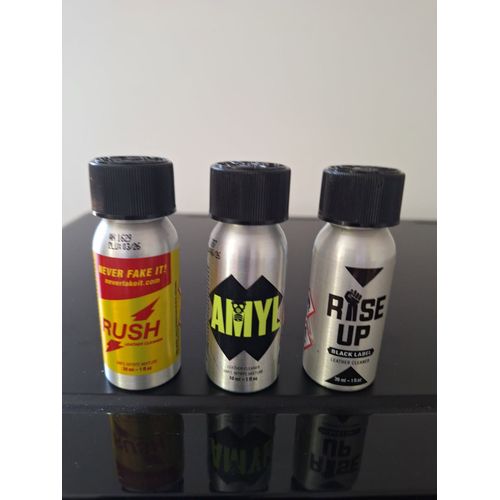 Poppers Rush - Amyl - Rise Up Black Label 30 Ml