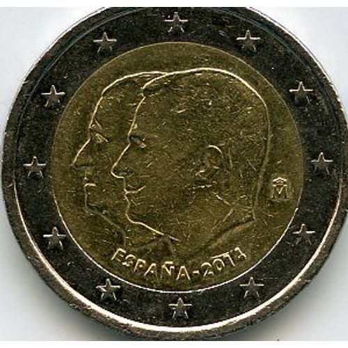 Espagne 2 Euros 2014 Commémorative Succession Au Trône