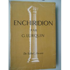 Enchiridion Par G. Lurquin