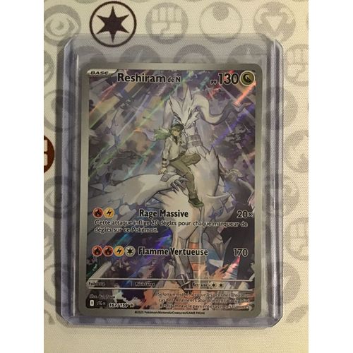 Reshiram De N 167/159 Écarlate Et Violet Aventures Ensemble
