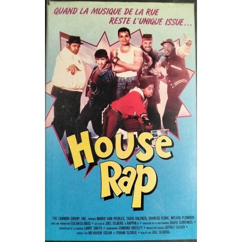 Vhs House Rap Aka Rappin Mario Van Peebles Cannon Films