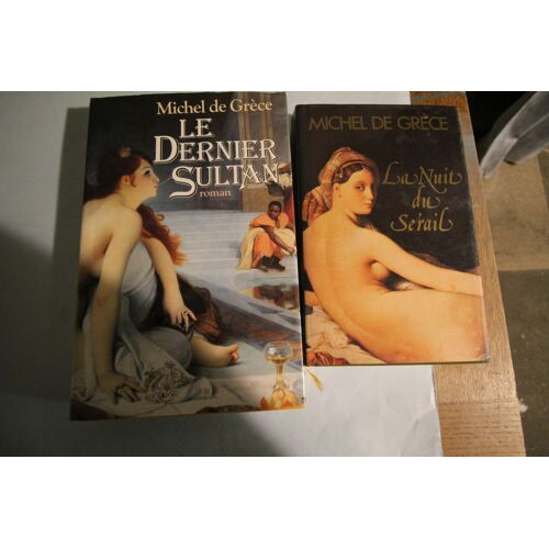 Michel De Grece "Lot De 2 Livres"