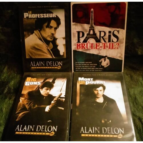Alain Delon Pack 4 Films 5 Dvd