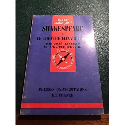Shakespeare Et Le Théâtre Élisabéthain