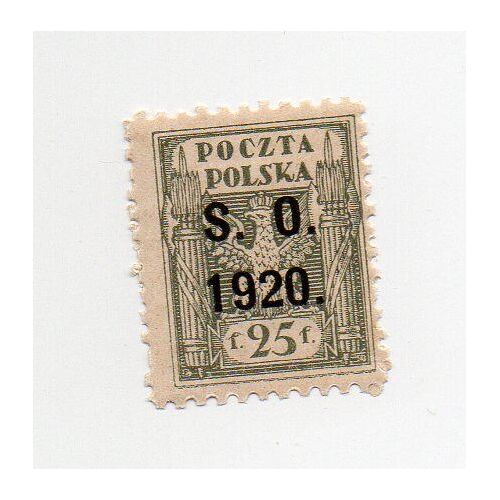 Pologne- 1 Timbre Neuf Avec Surcharge S.O 1920