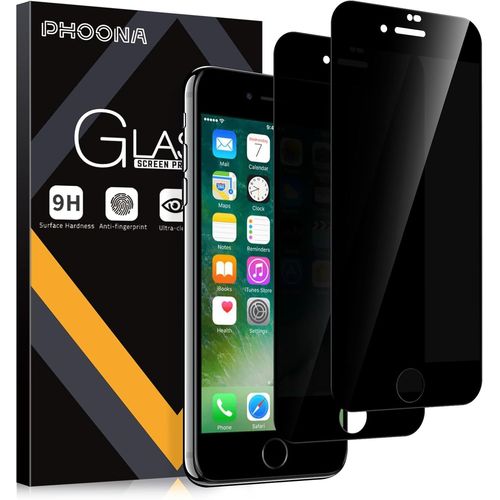 Verre Trempé Pour Apple Iphone 7/8/Se 2020/Se 2022 4.7"",Dureté 9h,Anti-Rayures,Protecteur D'écran Anti-Peek Privacy,Film De Protection Du Verre Anti-Espion,2 Pièces