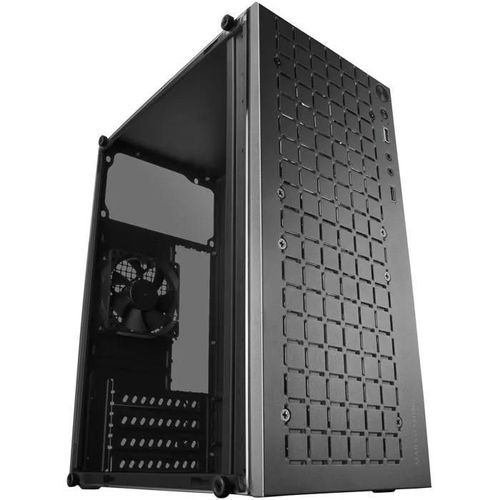 Mars Gaming MC1000 Boîtier ATX semi-tour avec panneau vitré noir