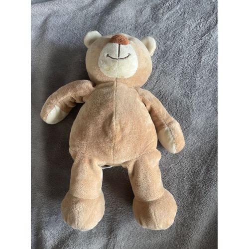 Doudou Peluche Ours Kiabi Beige Grand Model