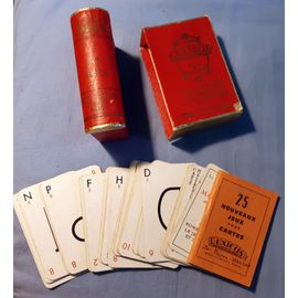 Jeux Lexicon. Jeux De Carte De 1937, Par Abéce