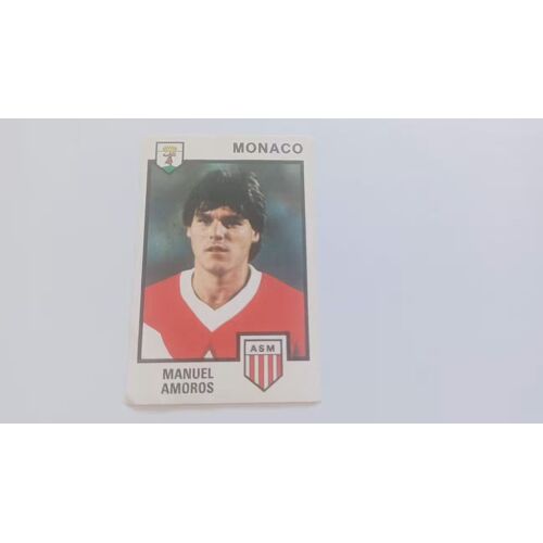 Panini Football 1985 85 Manuel Amoros Monaco Vignette 142