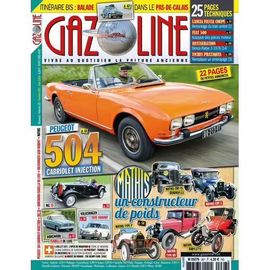 Gazoline 267 De 2008 ,Peugeot 504 Cab Injection,Mg Td,Vw 1600 Variant,Borgward Isabella De Luxe,Mathis Babylette,Type P,Type My,Emy 6,Emy 4s Quadruflex