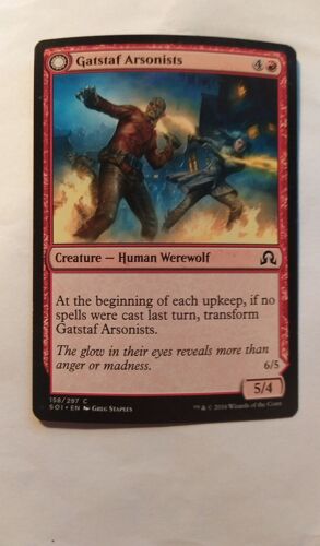 Gatstaf Arsonists / Gatstaf Ravagers // Incendiaires De Gatstaf / Dévastateurs De Gatstaf (Ténèbres Sur Innistrad)