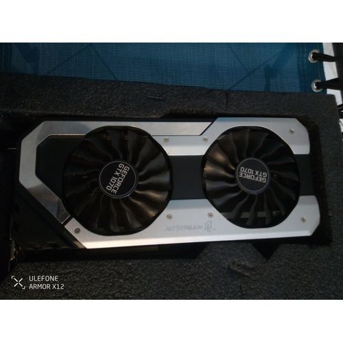 Palit GeForce GTX 1070 JetStream - Carte graphique - GF GTX 1070 - 8 Go GDDR5 - PCIe 3.0 x16 - DVI, HDMI, 3 x DisplayPort