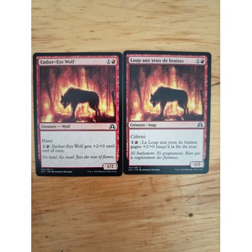 Ember-Eye Wolf // Loup Aux Yeux De Braises (Ténèbres Sur Innistrad)