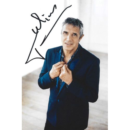 Photo Signée Par : Julien Clerc