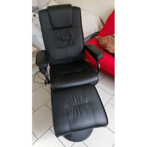 Vend Fauteuil Noir Tout En Cuir Électrique 120e Manque De Place Sur Bergues
