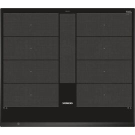 Siemens iQ700 EX651LYC1F - Table de cuisson à induction - 4 plaques de cuisson - Niche - largeur : 56 cm - profondeur : 49 cm - noir - avec côtés biseautés