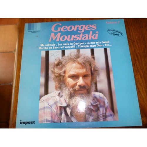 Georges Moustaki :Ma Solitude,Les Amis De Georges Etc