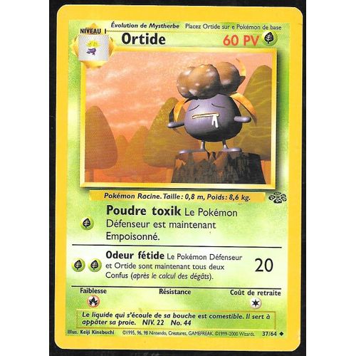 Carte Pokémon Ortide 37/64 - Jungle Wizards (Fr)