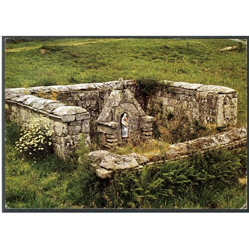 Carte Postale La Bretagne Pittoresque, Fontaine De La Clarté, Querrien 29141, À Proximité De Quimperlé Et Du Faouet, 1973