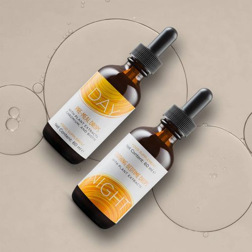 Cure Minceur, Gouttes Jour Et Nuit De La Marque Partnerco, Deux Mélanges Innovateurs. 